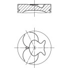 MAHLE ORIGINAL Kolben | 0022410