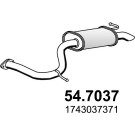 Endschalldämpfer | TOYOTA RAV4 05 | 54.7037