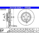 Bremsscheibe | 24.0130-0246.1