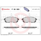 BREMBO Bremsklötze VA | NISSAN 07 | P 56 065