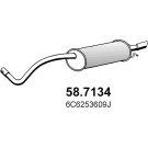 Endschalldämpfer VW Polo 09 58.7134