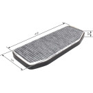 BOSCH | Automotive Innenraumfilter | 1987431455