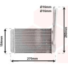 VAN WEZEL Wärmetauscher, Innenraumheizung 18006132