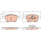Bremsklötze | Diverse | GDB2307