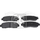 FEBI BILSTEIN Bremsbelagsatz, Scheibenbremse FEBI BILSTEIN Bremsbelagsatz, Scheibenbremse