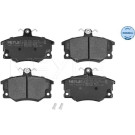 Bremsbelagsatz Fiat P. Punto/Tempra/Tipo/Uno 90- Mit Sensor | 025 208 3317/W