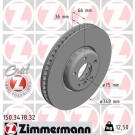 ZIMMERMANN Bremsscheibe | 150.3478.32