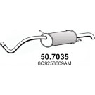 Auspuff-Endtopf | SEAT,SKODA 02 | 50.7035