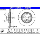 Bremsscheibe Vw T. A4/A5 07-/Q5/A6 09- 300X12 | 24.0112-0178.1