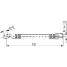 Bremsschlauch | FIAT 126 | 1987476238