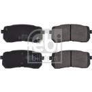 FEBI BILSTEIN Bremsbelagsatz, Scheibenbremse | 116319