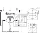 FEBI BILSTEIN Luftfeder | 39986