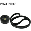 SKF Keilrippenriemensatz VKMA 31017