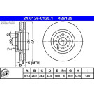 Bremsscheibe | 24.0126-0125.1