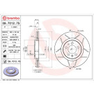 12 481 024M Bremsscheibe VA Brembo Max | AUDI A3,VW Golf,SEAT,SKODA 96 | 09.7012.75