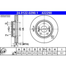 Bremsscheibe Suzuki P. Sx4/Vitara 1.4-1.6 13 | 24.0122-0290.1