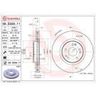 17 481 068 Bremsscheibe VA re | MERCEDES E-Klasse, SL 84-04 | 09.D229.11