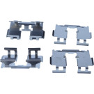 391-1760 Montagesatz f.Bremsklötze | TOYOTA RAV4 | 109-1760