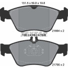 Bremsbelagsatz Db P. W202/210 93 | 2166404