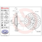 86 481 066 Bremsscheibe VA | HONDA Civic 12 | 09.C338.11
