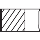 MAHLE Kolbenringsatz 028 08 N1