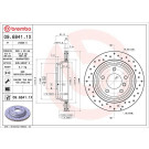 BREMBO Bremsscheibe XTRA HA | ALPINA B10,BMW 96 | 09.6841.1X