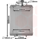 VAN WEZEL Kühler, Motorkühlung 53002360
