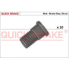 Fixierschraube Bremsscheibe | M10x1,25 | 11666
