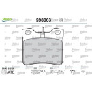 VALEO Bremsbeläge 598063