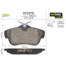 VALEO Bremsbeläge 872578