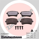 ZIMMERMANN Bremsbeläge 24606.975.1