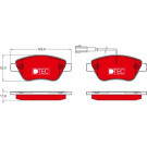 Bremsbelagsatz Fiat P. 500/Linea/Punto/Qubo 1.2-1.4 05-Dtec Cotec | GDB1654DTE