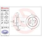 Bremsscheibe HA | HONDA Jazz 15 | 08.B602.21