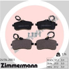 ZIMMERMANN Bremsbeläge