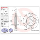 Bremsscheibe VA Xtra | MERCEDES C-Klasse 00-11 | 09.8411.1X