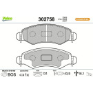 VALEO Bremsbeläge 302758