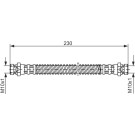 Bremsschlauch | HYUNDAI Getz | 1987476019