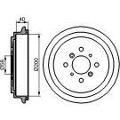 Bremstrommel | SUZUKI,MARUTI | 0 986 477 141