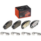 BREMBO Bremsklötze Xtra HA | OPEL Ampera, Astra, Zafira 06 | P 59 080X