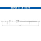 SEILZUG, FESTSTELLBREMSE | 24.3727-3418.2