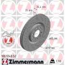ZIMMERMANN Bremsscheibe