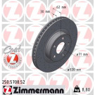 ZIMMERMANN Bremsscheibe 250.5708.52