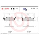 BREMBO Bremsklötze VA | CHRYSLER Neon/Voyager 94 | P 11 008