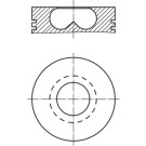 MAHLE ORIGINAL Kolben | 0079400