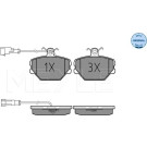 MEYLE Bremsbeläge 0252110016/W