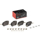 BREMBO Bremsbelagsatz, Scheibenbremse | P 50 173