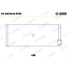 GLYCO Pleuellager 71-3476/8 STD