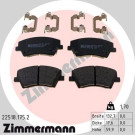 ZIMMERMANN Bremsbelagsatz, Scheibenbremse