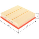 Luftfilter | OPEL Omega | 1457433571