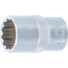 BGS Steckschlüssel-Einsatz Zwölfkant | Antrieb Innenvierkant 12,5 mm (1/2"""") | SW 17 mm | 10637